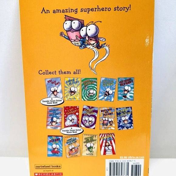 BUZZ BOY AND FLY GUY Paperback Book by Tedd Arnold Brand New - Picture 2 of 2